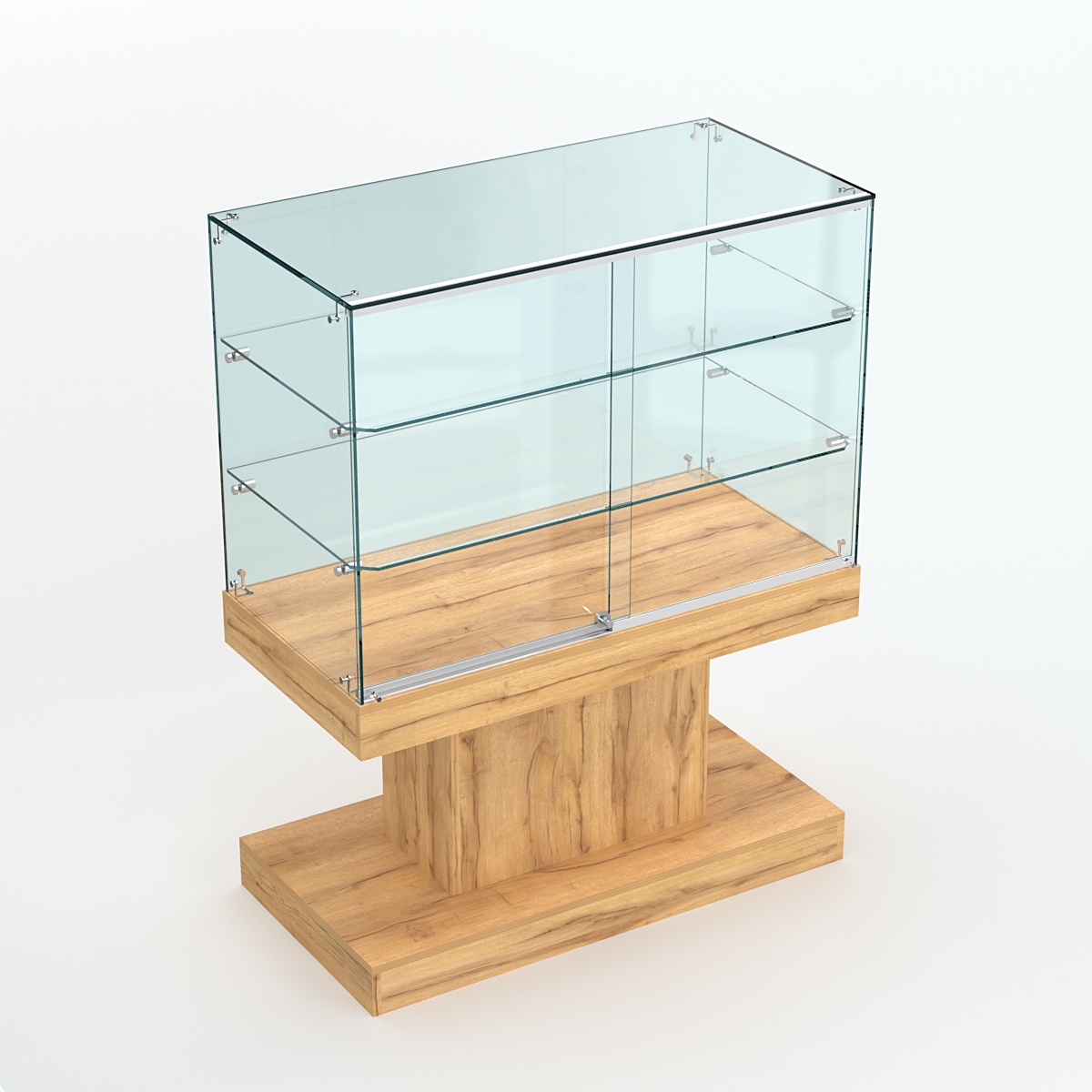 Островной прилавок №4 Дуб Золотистый