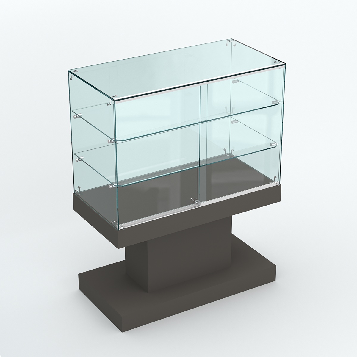 Островной прилавок №4 Черный