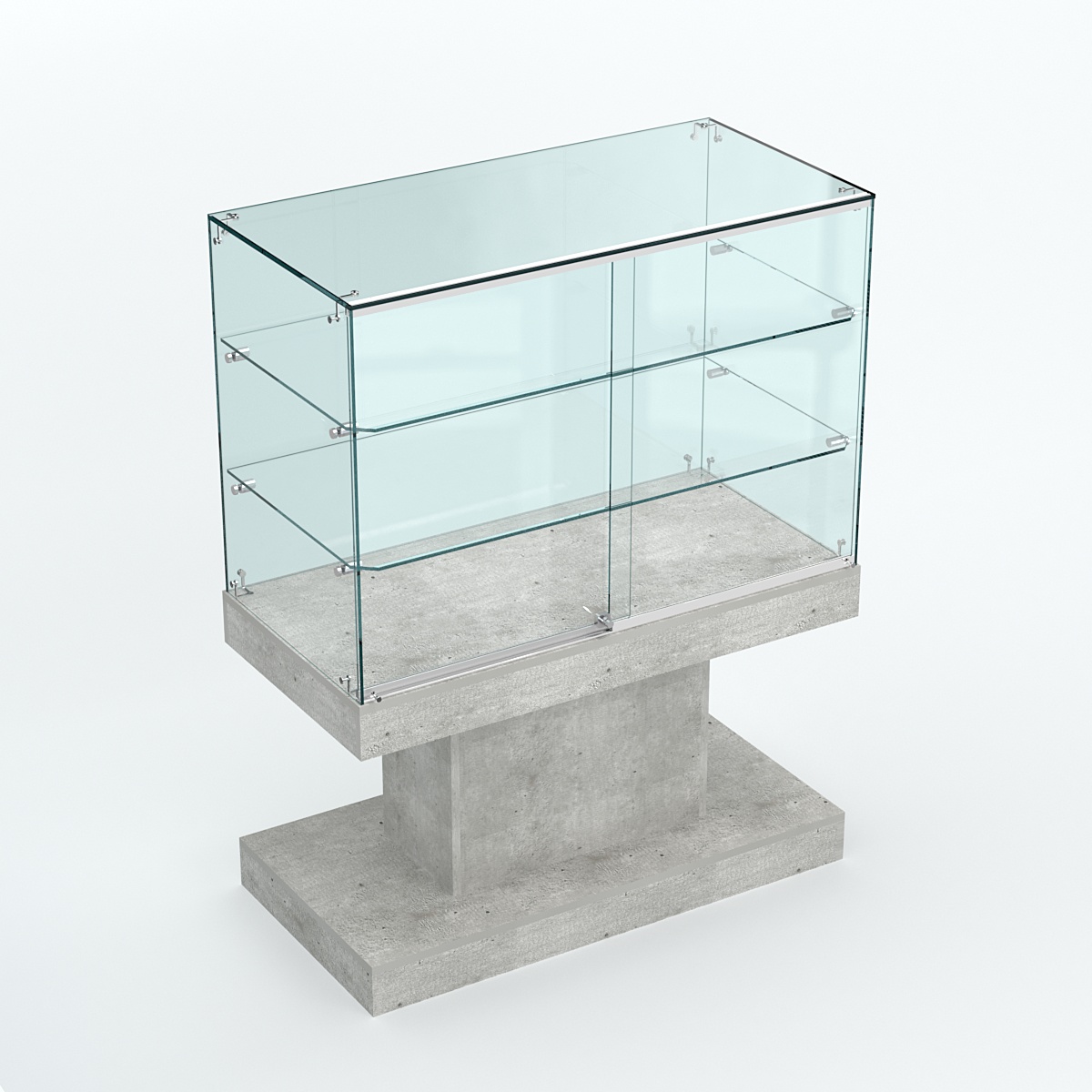 Островной прилавок №4 Метрополитан Грей