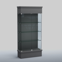Витрина ФЕЛИКС №2-1000, Темно-Серый
