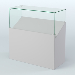 Прилавок для хлебной лавки ХЛ-ПР-02, Серый