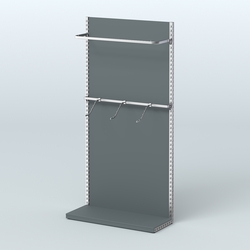 Система ЭЛЕГАНТ с ДСП №1 (1200 мм), Темно-Серый