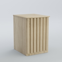 Ресепшен - стол узкий серии ПРИЛИВ №9, Дуб сонома