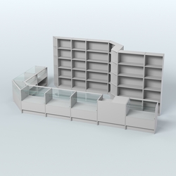 Торговый Островок "Эконом" №13 (15, 2 кв.м), Серый