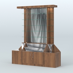 Павильон с верхней подсветкой серии Эталон №7, Орех