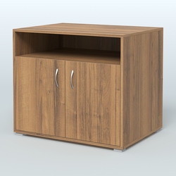 Тумба под оргтехнику Стандарт, Орех