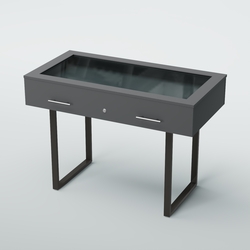 Витрина для музеев "Коллекция" №20, Темно-Серый