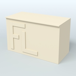 Ресепшн-стол "Фаберлинк" , Крем Вайс