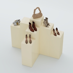 Демо-стенд Ступени Т-обр №2, Крем Вайс