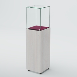 Витрина для музеев "Коллекция" №17, Ясень Анкор светлый