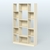 Стеллаж из ДСП серии ЛОФТ №12-1 Крем Вайс