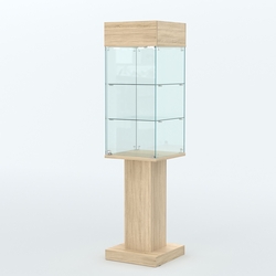 Витрина для музеев "Коллекция" №24, Дуб Сонома