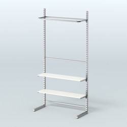 Система ЭЛЕГАНТ без ДСП №9 (1200 мм), Белый