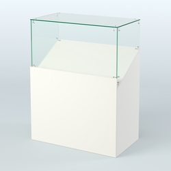 Прилавок для хлебной лавки ХЛ-ПР-01, Белый