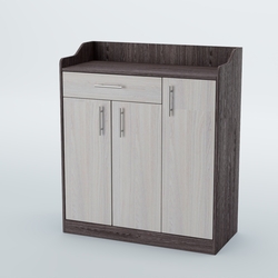 Стойка официанта "Бармен" №7, Ясень Анкор темный + Ясень Анкор светлый