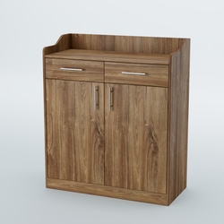 Стойка официанта "Бармен" №6, Дуб Канзас коричневый