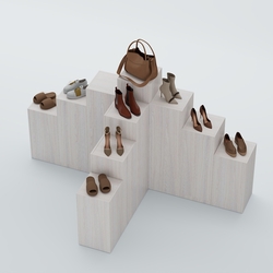 Демо-стенд Ступени Т-обр №3, Ясень Анкор светлый