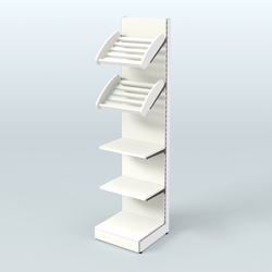 Стеллаж для хлеба и выпечки с полками - корзинами Феникс №15, Белый