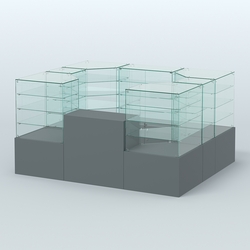 Павильон ИСТРА в центр зала №1а (закрытый) (4, 94 кв.м), Темно-Серый