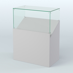 Прилавок для хлебной лавки ХЛ-ПР-01, Серый