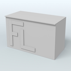 Ресепшн-стол "Фаберлинк" , Серый