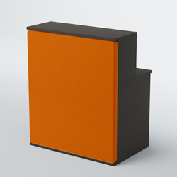 Ресепшен БАРХАТ СЕРЫЙ ПЕРЛАМУТР №1 (ровная поверхность), Черный + 08 Mustard