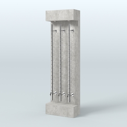 Стенд из ДСП с подсветкой для продажи очков №1 (З/Д), Метрополитан Грей