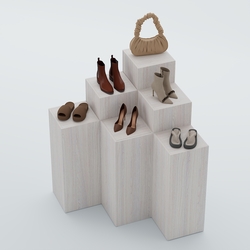 Демо-стенд Ступени-Шаг №2, Ясень Анкор светлый