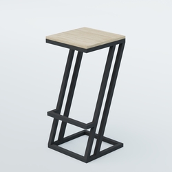 Барный стул "Кофе-брейк" №2, Дуб Сонома