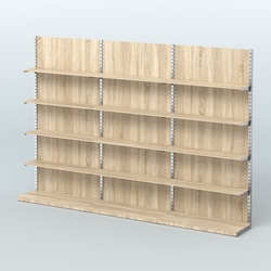 Система ЭЛЕГАНТ №7 пристенная с ДСП (3600 мм), Дуб Сонома