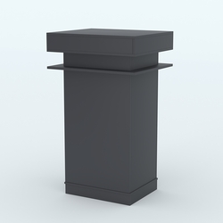 Подставка музейная "Коллекция" №1, Антрацит