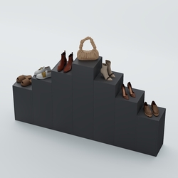 Демо-стенд Ступени-Пирамида №3, Антрацит