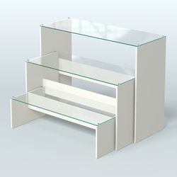 Подиум Матрешка №4б, Белый