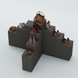 Демо-стенд Ступени Т-обр №3, Черный