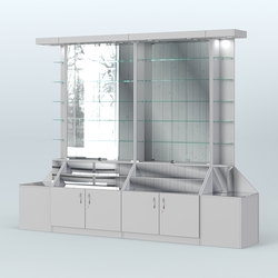 Павильон с накопителями серии Эталон №8, Серый