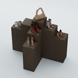 Демо-стенд Ступени Т-обр №2, Дуб Венге