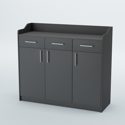 Стойка официанта "Бармен" №8, Темно-Серый