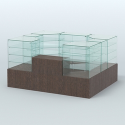 Павильон ИСТРА в центр зала №1а (закрытый) (4, 94 кв.м), Дуб Венге