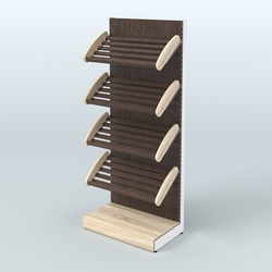 Стеллаж для хлеба и выпечки с полками - корзинами Феникс №10, Дуб Сонома + Дуб Венге