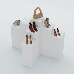 Демо-стенд Ступени Т-обр №2, Белый