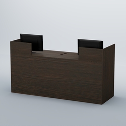 Ресепшен Атлант классический №1, Дуб Венге