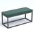 Пуфик серии ЛОФТ №3 Tiffany 10 Dk. Green