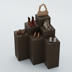 Демо-стенд Ступени-Шаг №2, Дуб Венге