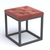 Пуфик серии ЛОФТ №1К Tiffany 07 Dk. Red