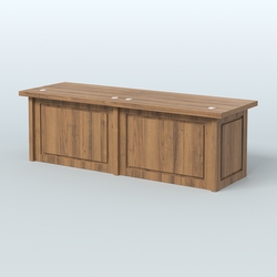 Стол президиума Рикамо, Орех