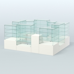 Павильон ИСТРА в центр зала №4а (закрытый) (7, 15 кв.м), Белый