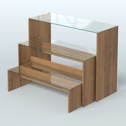 Подиум Матрешка №4б, Орех