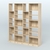 Стеллаж из ДСП серии ЛОФТ №15-2 с полками ДСП Дуб Сонома