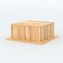 Подставка музейная "Коллекция" №9, Дуб Золотистый