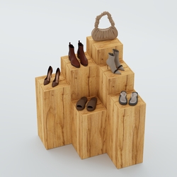 Демо-стенд Ступени-Шаг №3, Дуб Золотистый